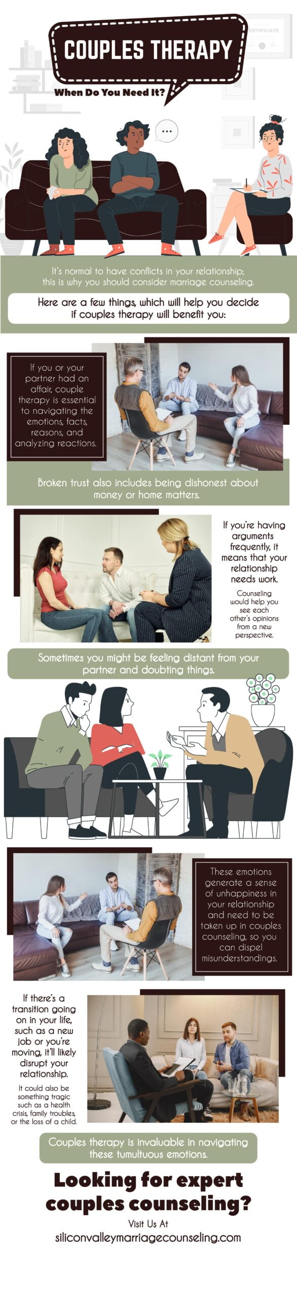 Couples Therapy When Do You Need It Silicon Valley Marriage Counseling Center